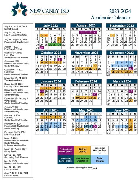 New Caney Isd Academic Calendar